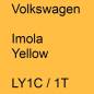 Preview: Volkswagen, Imola Yellow, LY1C / 1T.